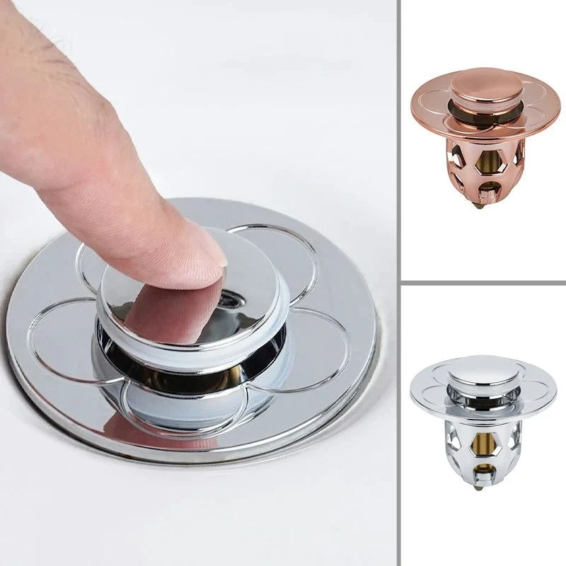 Universal Washbasin Water Head Leaking Stopper Pop Up Bathroom Sink Stopper Bounce Basin Drain Filter Hair Catcher Bath Stopper universal washbasin water head leaking stopper plug pop up drain filter hair catcher bath stopper copper shower sink strainer