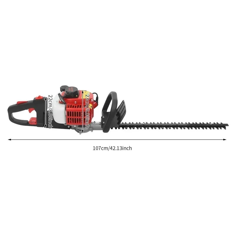 NEUE Professionelle Benzin-Heckenschere, 2-Takt 22,5 ccm 1,25 PS, Garten-Heckenschere, Benzin-Trimmer, Motor-Heckenschere – Detail 3