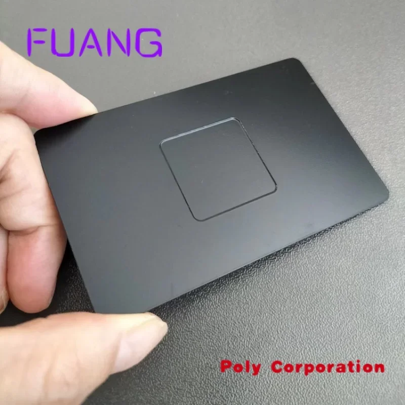 

Custom New Design High Quality Blank Stainless Steel Brass NFC Metal Business Card