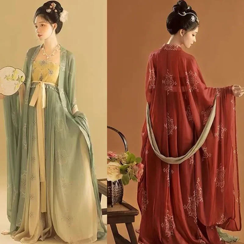 

New Retro Chinese Hanfu Dress Imitation Tang Dynasty Women's Dress