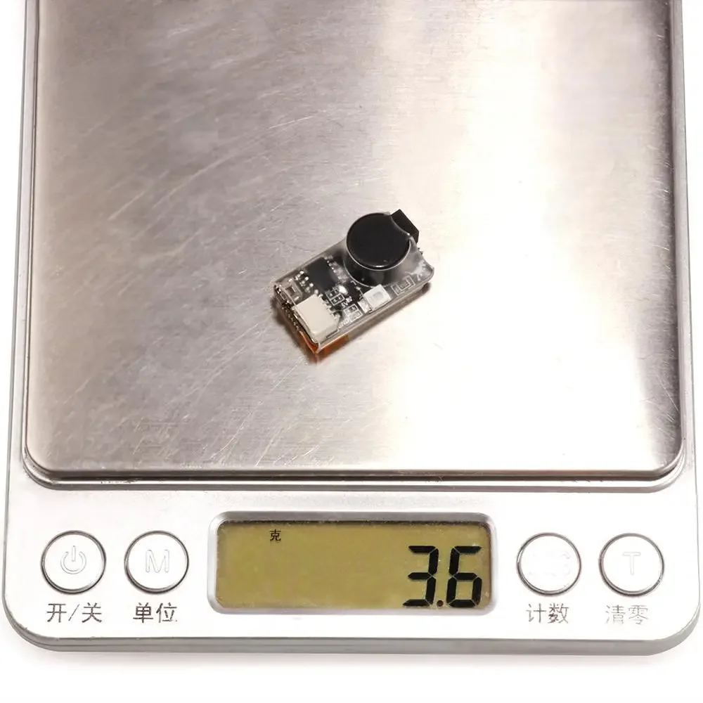 Compact Soter BB Alarm Buzzer by HGLRC, 3.6g 22×12×12mm, Auto Alarm After Main Power Off for Lost FPV Drone thumbnail 4