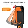 1PC Bicycle Wall Mount Rack Mtb Road Bike Storage Fixed Hanging Hook Bike Support Stand Bracket Holder Cycling Parking Buckle 3
