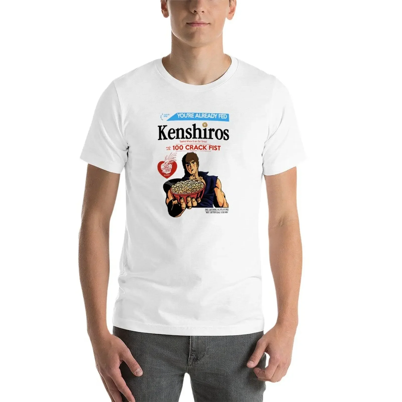 Kenshiros T-Shirt funnys oversized vintage workout shirts for men