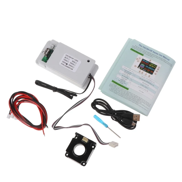 Battery Management System Voltage Ammeter Temp Coulomb Capacity Meter