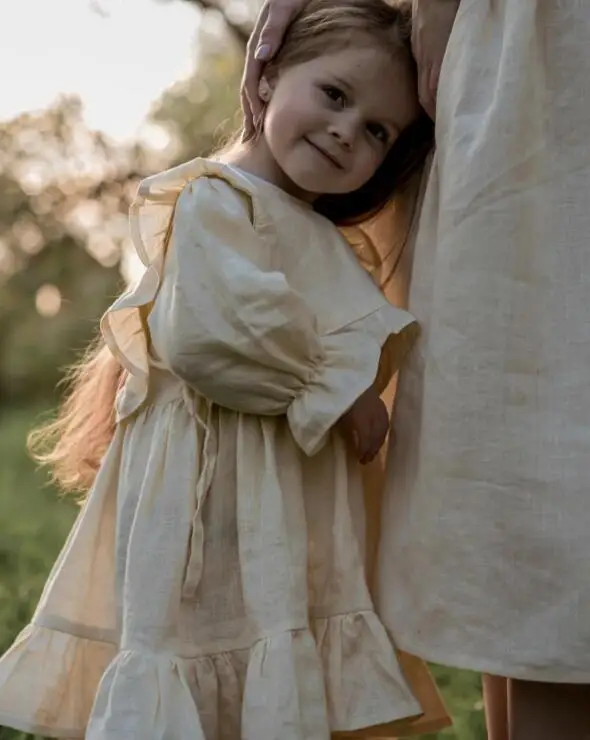 

2023 New Autumn Kids Dress Brand for Girls Cute Long Sleeve Dresses