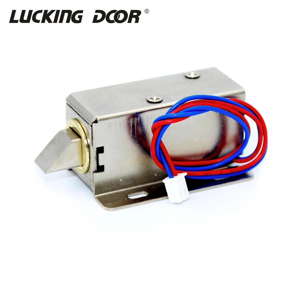 

Electronic Door Lock Catch Door Gate 12V 0.4A Release Assembly Solenoid Access Control lock