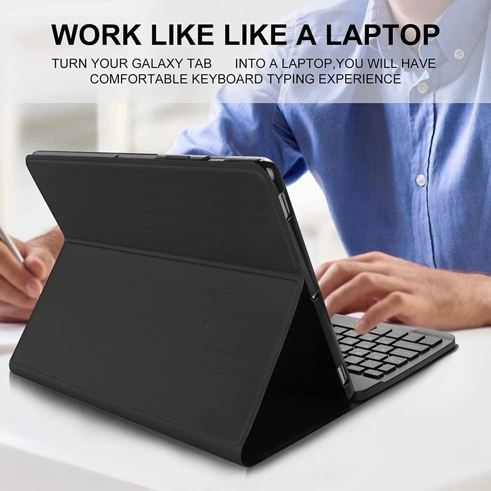 Premium Bluetooth Keyboard Cover for 11-Inch Tablet with Magic Keyboard Functionality