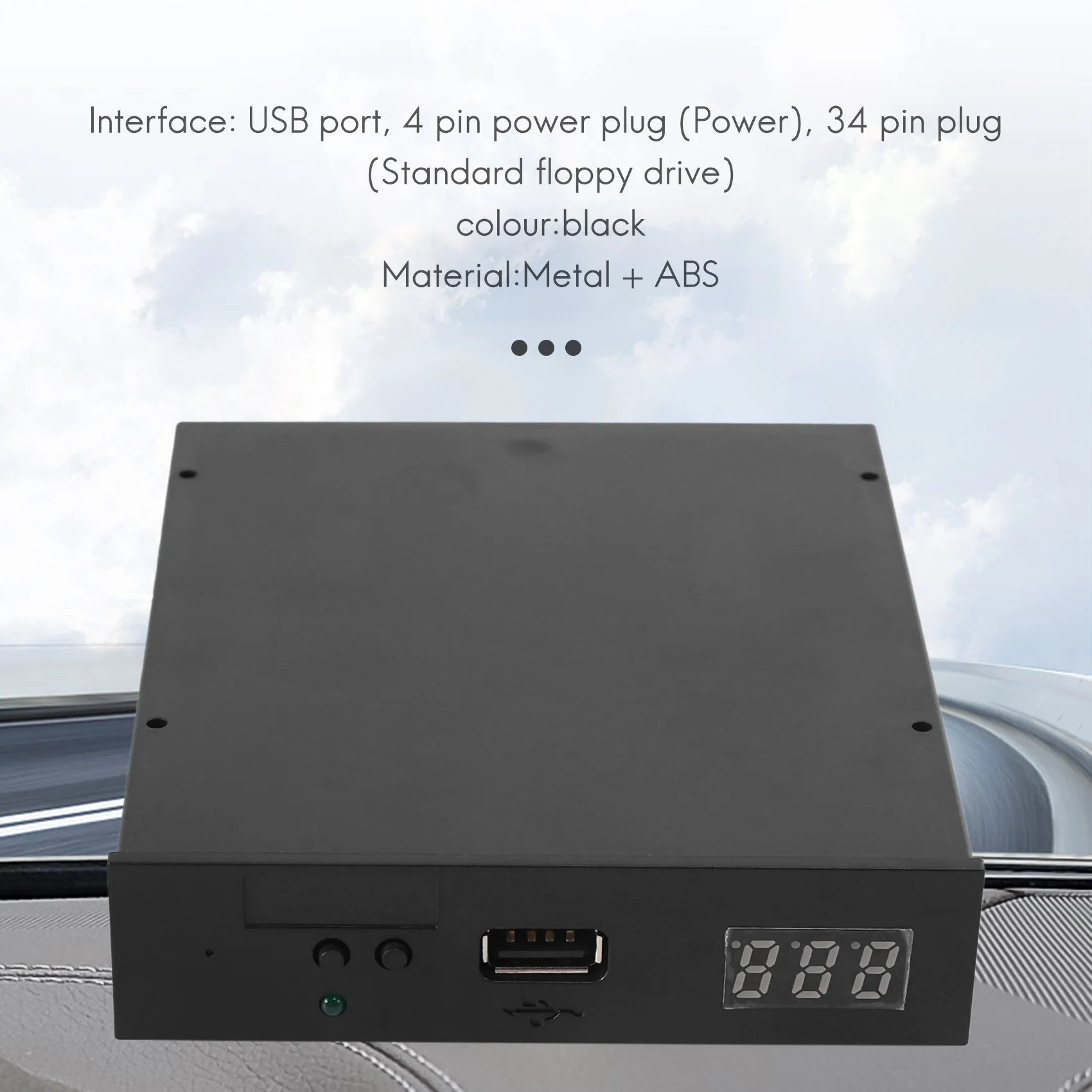  Sfr1M44-U100K  USB SSD ÷ ̺ ķ, ߸ ڸ ѷ  Ű , 3.5 ġ, 1.44Mb