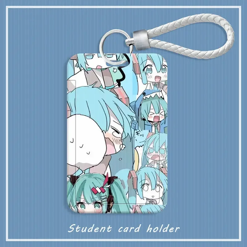 Hatsune Miku Card Holder Anime Credit ID Bank Bus Card Photo