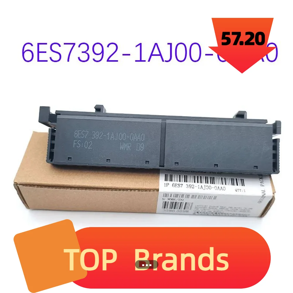 

New 6ES7392-1AJ00-0AA0 20-pin front connector 6ES73921AJOOOAAO spot NEW Original