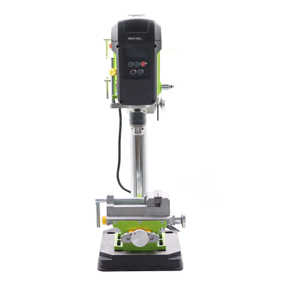 Digital display high precision bench drill Small household 220V industrial grade drilling and milling machine Mini 2