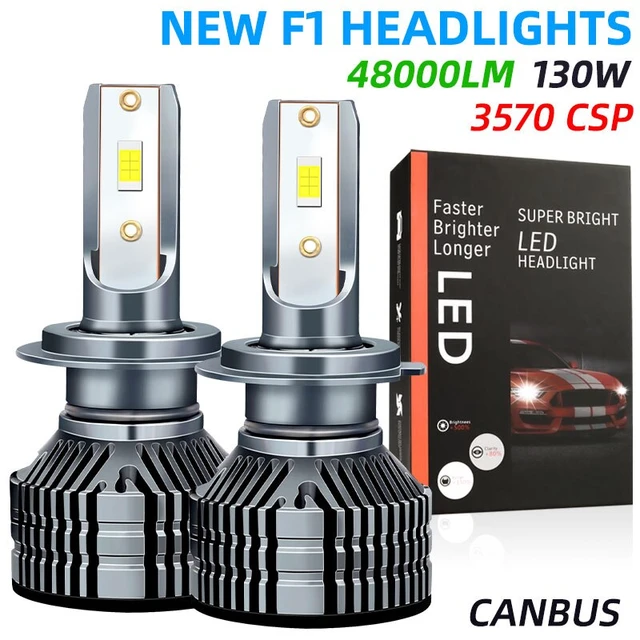 2Pcs Canbus 9005 Hb3 Led Car Headlight H4 H8 H11 Hb4 9006 Hir2 9012 Car Fog  Light Bulb 12-24V High Low Beam Headlamp - AliExpress