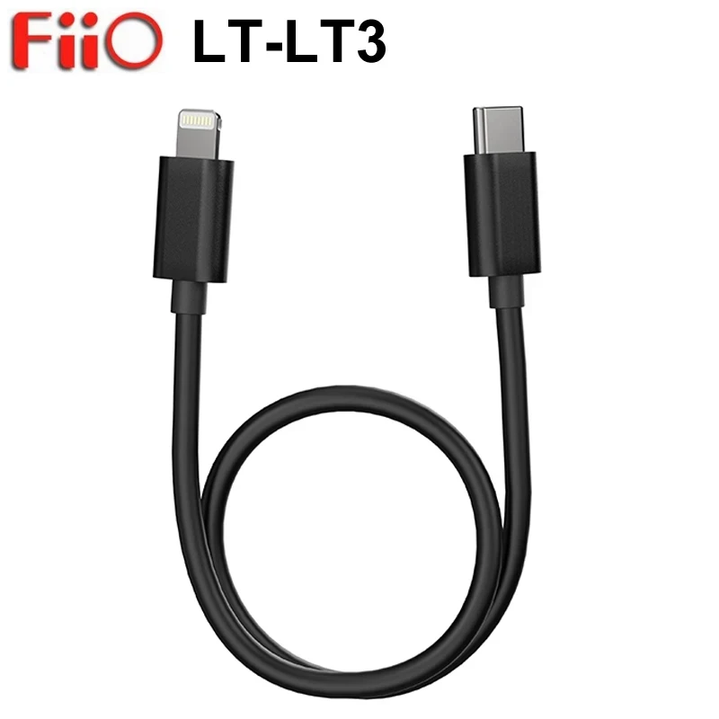 Fiio LT-LT1 LT-LT3 Type-C to Lightning OTG Cable for iOS Connect BTR5 BTR3K Q3 Q5S-TC K9 10cm/20cm |