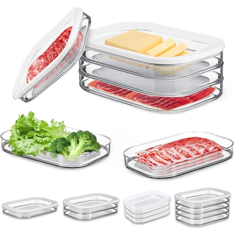 Stackable Meat Storage Containers 1