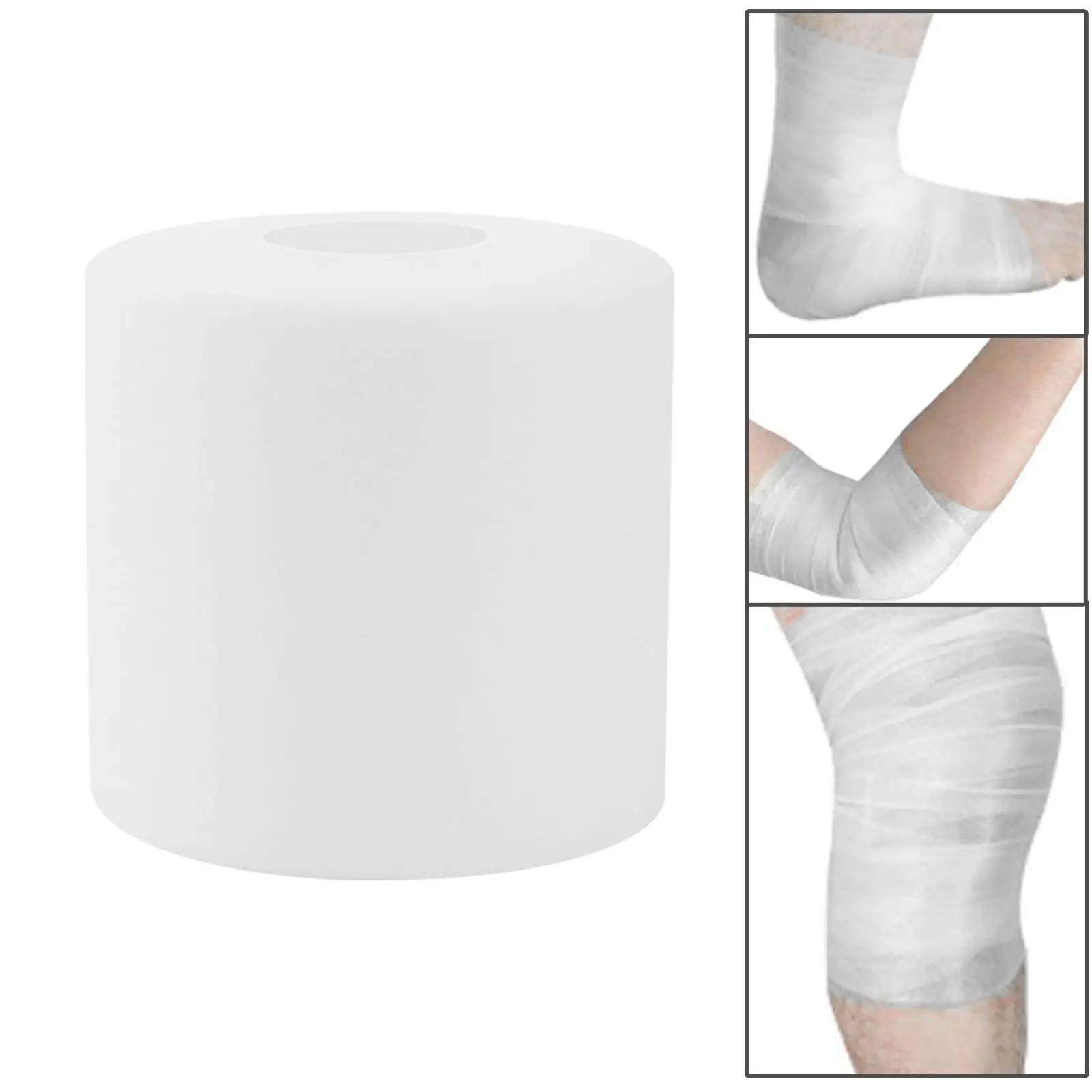 부드러운 폼 운동용 프리랩 테이프, 끈적이지 않는 스포츠 스폰지 롤 (배구, 축구, 무릎, 어깨 보호용)