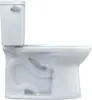 Drake Two-Piece Elongated 1.6 GPF TORNADO FLUSH Toilet with CEFIONTECT, Cotton White - CST776CSG#01 2