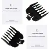 2/8Pcs Hair Clipper Cutting Guide Comb Guards Limit Comb Tools Kit 46x38mm Cutting Head for WAHL 1.5/3/4.5/6/10/13/19/25mm G0704 3