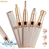 4 In 1 Lipstick Shaver Painless Mini Hair Removal Shaver Electric Nose Hair Epilator Face Armpit Hair Remover Eyebrow Trimmer 1