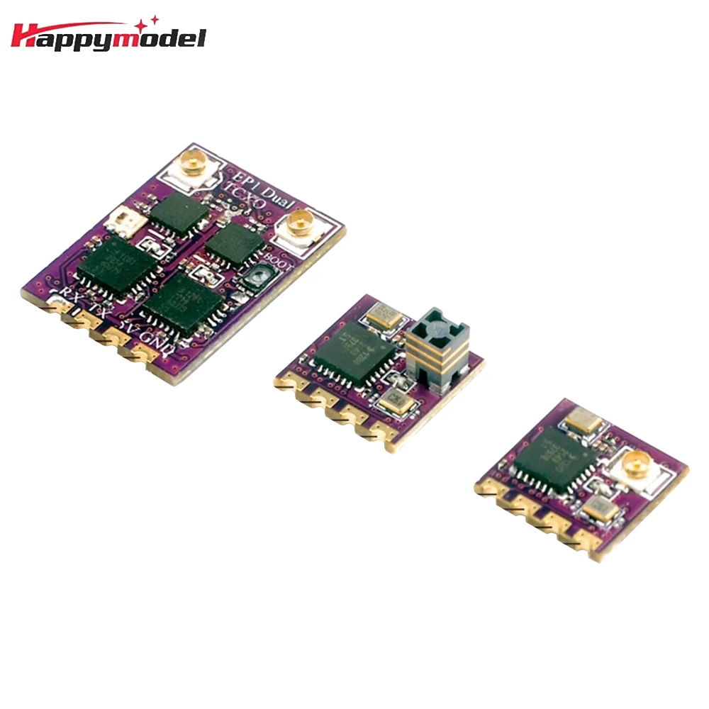 

HappyModel EP1/ EP2/ EP1 Dual ISM 2.4GHz ESP8285 MCU ExpressLRS ELRS TCXO Receiver For Long Range FPV Freestyle Drone