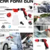 AUTODECO 42Pcs Car Wash Detailing Kit Cleaning Kits with Foam Gun Sprayer Wash Brush with Long Handle Collapsible Bucket 3