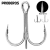 20pcs High Carbon Treble Hooks - Super Sharp, Solid Size 1#-14# Triple Barbed Steel Fishing Lure - Jigging Fishing Hook 4