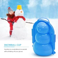 Snowman Snowball Fight With Snow Model 3 Colors Children's Sand Castle Model Beach Toy Water Games Kid Summer Accessories Gifts 1
