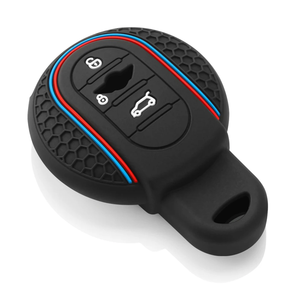 Silicone Key Fob Cover Case for BMW MINI COOPER S ONE JCW F54 F55 F56 F57 F60 CLUBMAN COUNTRYMAN