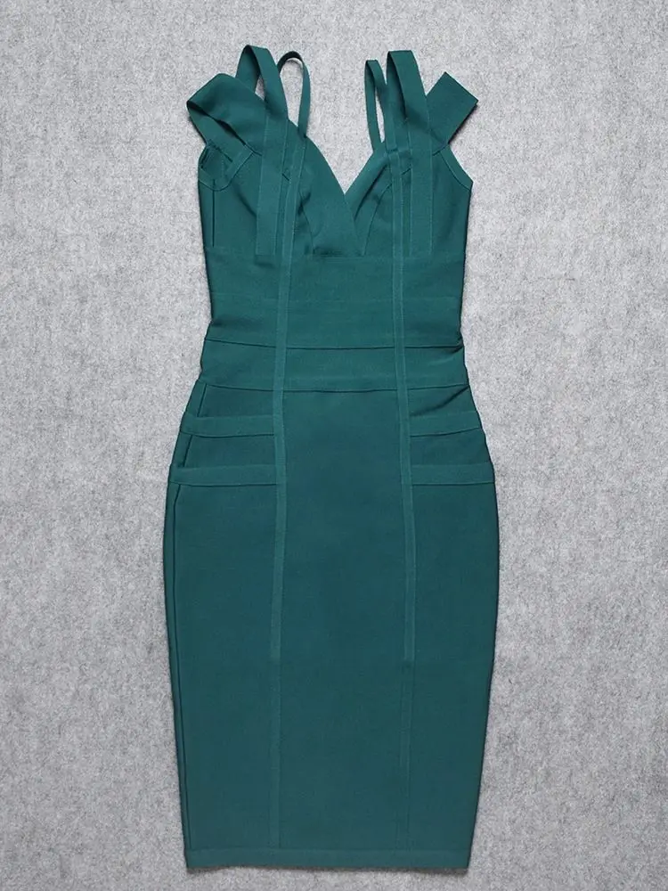 green emerald velvet dress Bebe Women's Scuba Bustier Ruffle Wrap Dress