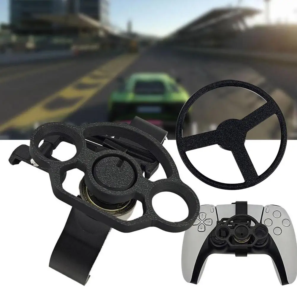 Mini Volante Stampa 3D Doppio Disco Per Ps5 Per Ps5 Slim Controller Di Gioco Accessori Di Ricambio Ausiliari E4L1