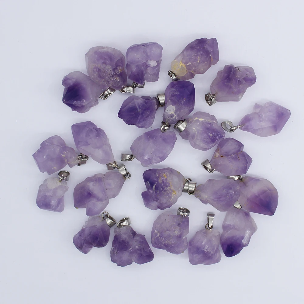 Wholesale 20pcs/lot New fashion good quality natural fluorite Irregular pendants for jewelry Accessories making free shipping