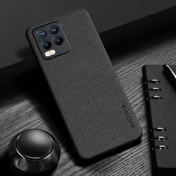Elegant Wood Grain Leather Case - Simple, Lightweight, and Durable Cover for Realme 8i (Black)