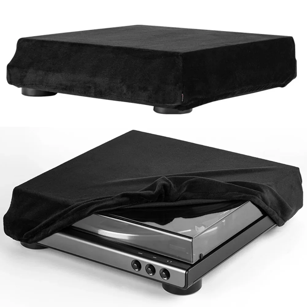 Turntable Dust Cover Spandex High Elasticity Foldable Dustproof Cover for Audio-Technica AT-LP60XBT