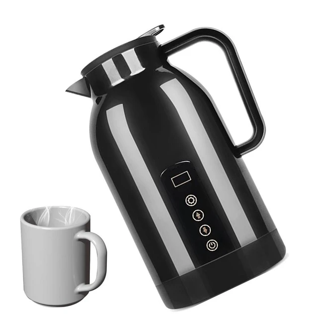 Hot Water Kettle Electric Heating Mug Vacuum Heater Cup Water Bottle