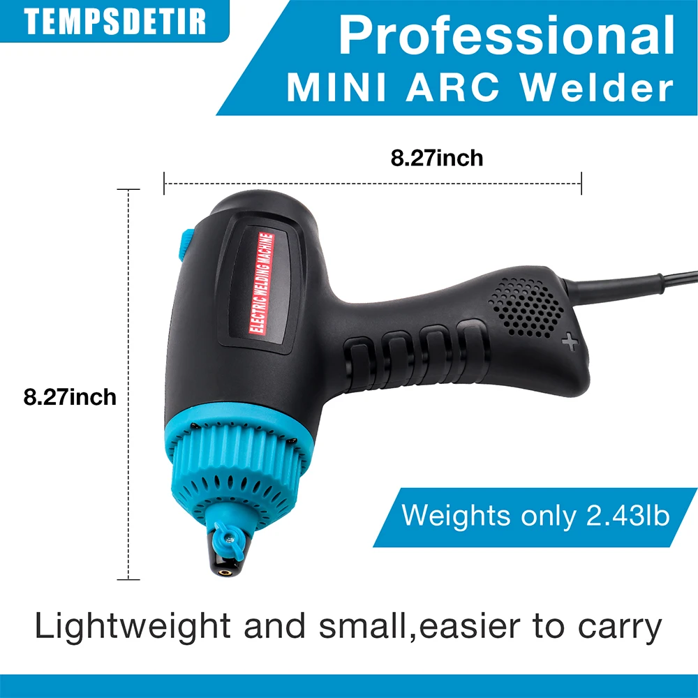 2500W Household Arc Welding Machine 110V/220V Portable Small Electric Welding Machine Automatic Digital Intelligent Welding Tool 2