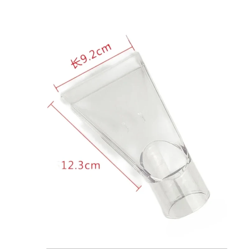 Transparent Swivel Head Floor and Sofa Carpet Vacuum Nozzle