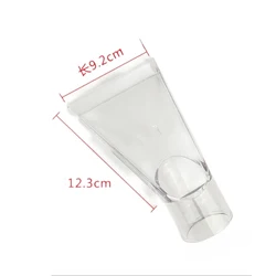 Transparent Swivel Head Floor and Sofa Carpet Vacuum Nozzle (As Shown)