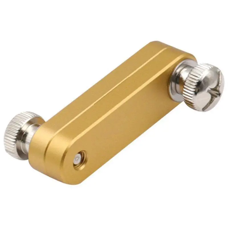 Steel Ruler Positioning Aluminum Alloy Block Woodworking Scribe Drawing Mark Line Gauge Carpenter DIY Measuring Carpenter Tools