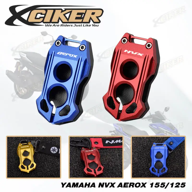 

YAMAHA AEROX NVX NMAX 155 125 Крышка дистанционного ключа Мотоцикл Держатель смарт-ключа Защитный чехол для ключей с ЧПУ