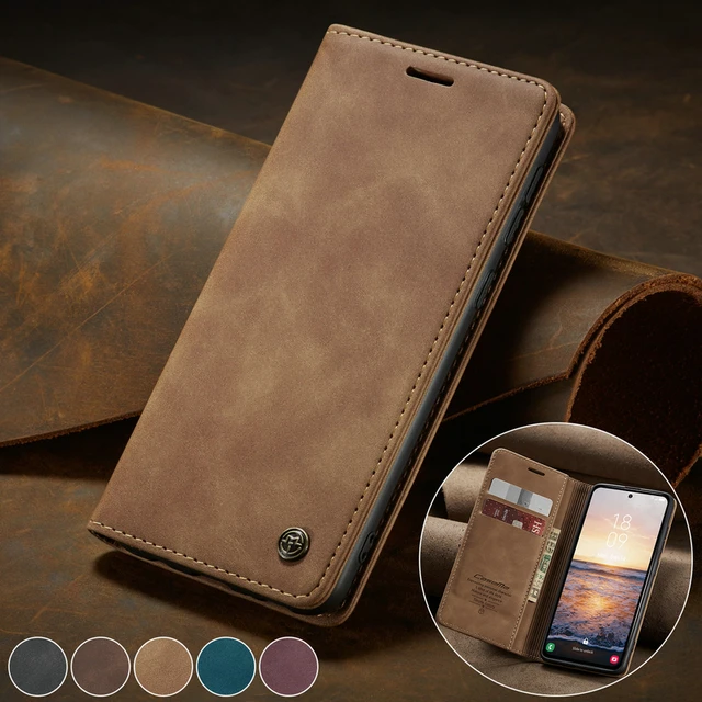 CaseMe Samsung Galaxy A54 5G Magnetic Detachable Leather