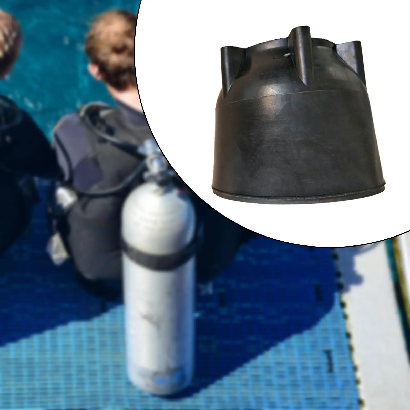 

Scuba Tank Boot with Drainage Holes Prevent Tank Fall Off Tanks Protection Underwater Diving Tank Boot Scuba Diving Accessories