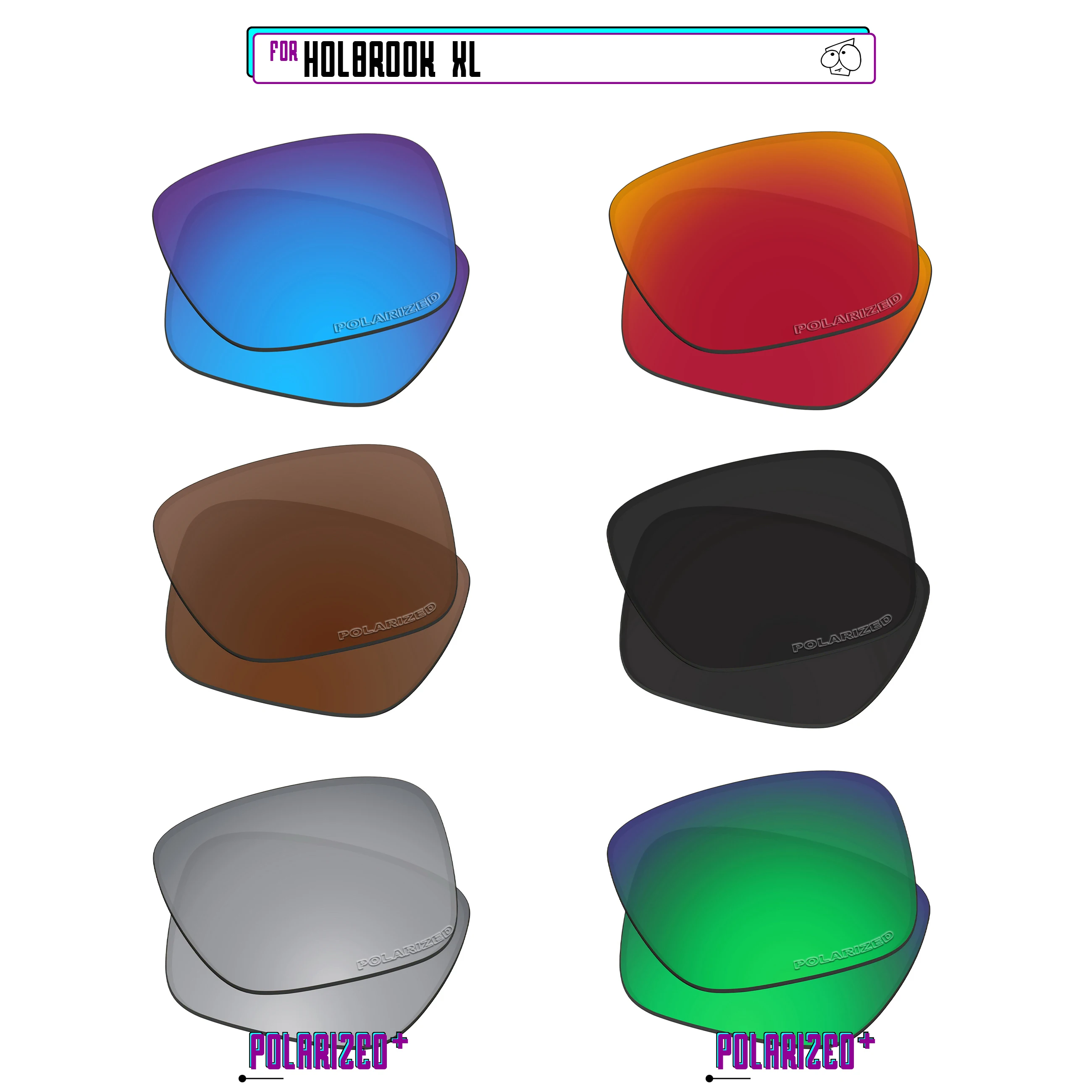 Enhanced Polarized Replacement Lenses for Sunglasses - Multiple Options Available