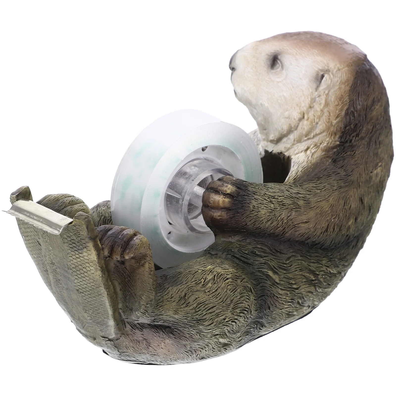 Tape Dispenser Non-Skid Tape Cutter Holder Kawaii Animal Shaped Tape Dispenser Tape Cutting Tool Home Office Supplies