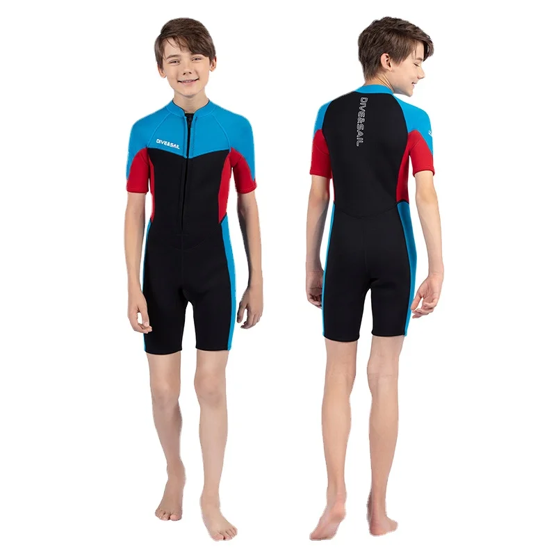 Wetsuits Kids and Youth 2.5mm Neoprene Full Shorty Surfing
