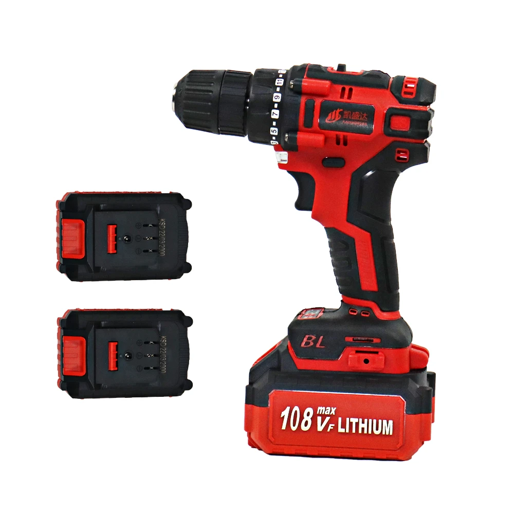 Battery Custom Portable Hand Drills Power Tools 21V Brushless Cordless Electric Drill