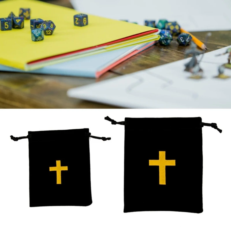 10Pieces Velvets Drawstring Rosary Bags For Versatility Use In Jewelry And Gift Packaging Exquisites Workmanships KXRE
