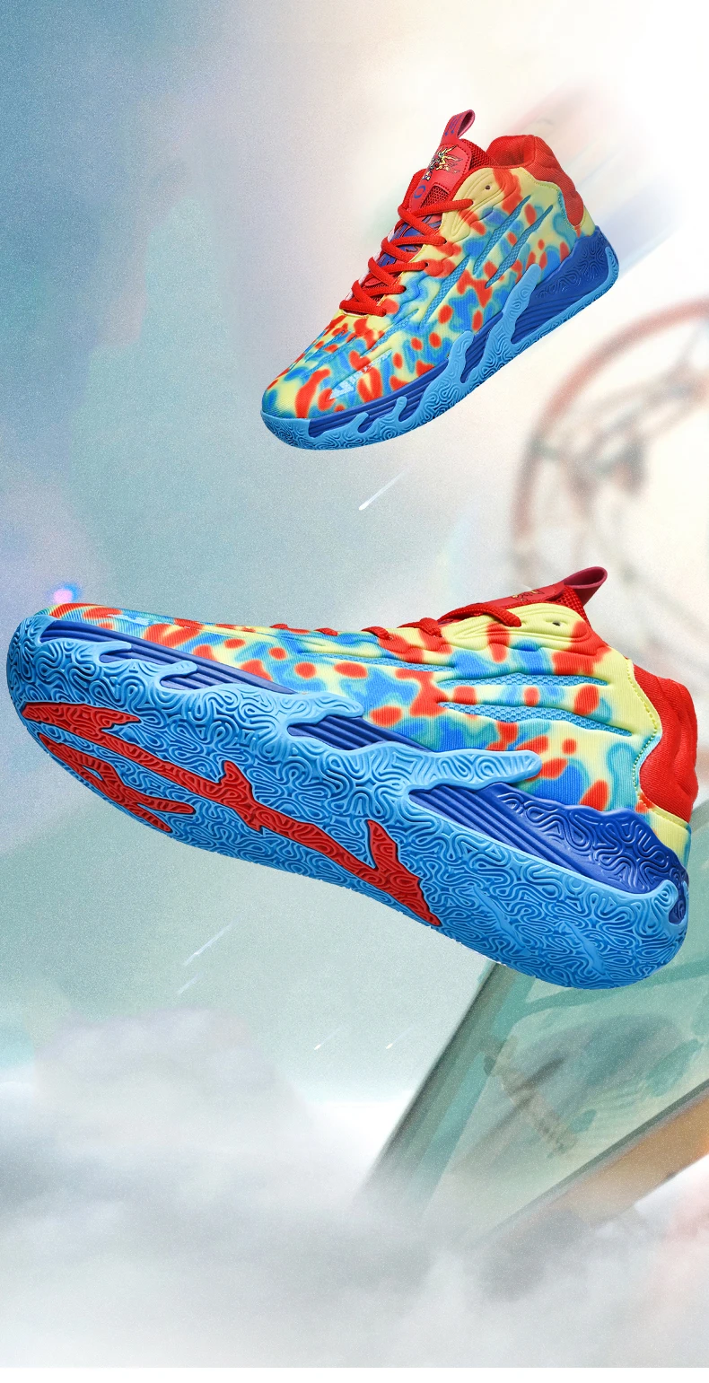 2023 Nowa Koszykówka Dla Mężczyzn Trening Na Zewnątrz Zapatillas Męskie Wysokiej Jakości Buty Do Gimnastyki Tenisowe Buty Antypoślizgowe Trampki_voghion.com