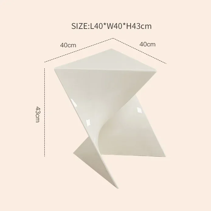 طاولة القهوة الهندسية الشفافة الاكريليك أريكة طاول...