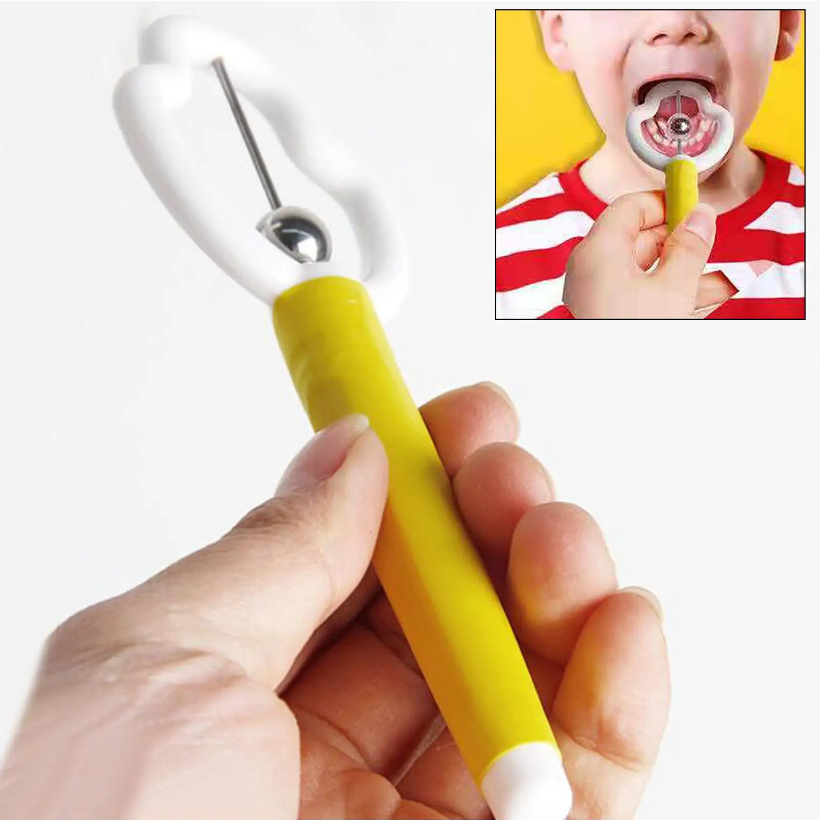 

Children Child Tongue Tip Exerciser Trainer Oral Muscle Strength