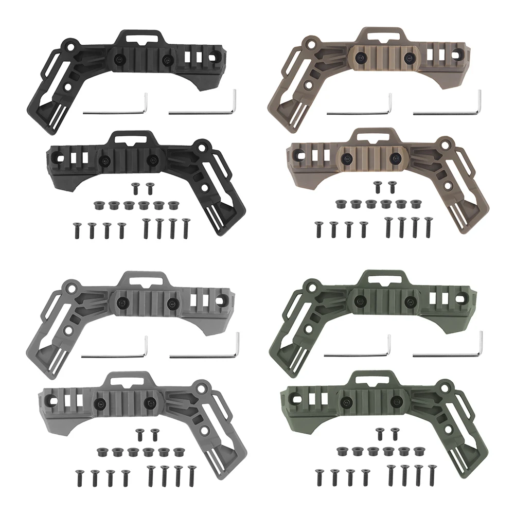 Helmet Side Guide Rail Professional Combat Helmet Side Rail Guide Adapter for Wendy Accessories