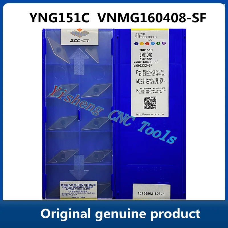 

Оригинальный оригинальный продукт ZCC CT VNMG 160408 YNG151C, токарный инструмент с ЧПУ, токарные резцы